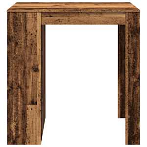 Barový stůl old wood 102 x 70 x 103,5 cm kompozitní dřevo - obrázek 5