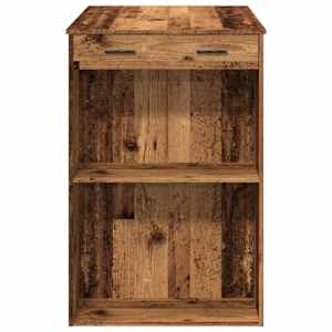 Barový stůl old wood 102 x 70 x 103,5 cm kompozitní dřevo - obrázek 6