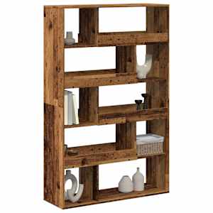 Knihovna old wood 100 x 33 x 156,5 cm kompozitní dřevo - obrázek 3
