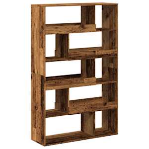 Knihovna old wood 100 x 33 x 156,5 cm kompozitní dřevo - obrázek 6