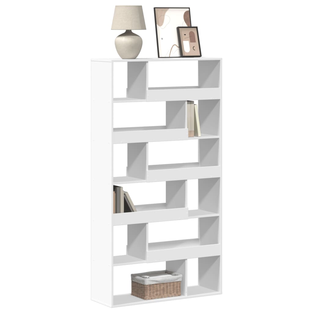vidaXL Bücherregal Weiß 100x33x187,5 cm Holzwerkstoff
