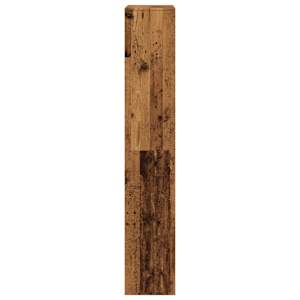 Knihovna old wood 100 x 33 x 187,5 cm kompozitní dřevo - obrázek 5