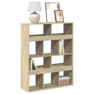 Knjižna omara sonoma hrast 100x33x125,5 cm inženirski les