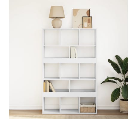 vidaXL Boekenkast 100x33x156,5 cm bewerkt hout wit