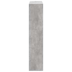 Knihovna betonově šedá 100 x 33 x 156,5 cm kompozitní dřevo - obrázek 5