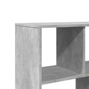 Knihovna betonově šedá 100 x 33 x 156,5 cm kompozitní dřevo - obrázek 7