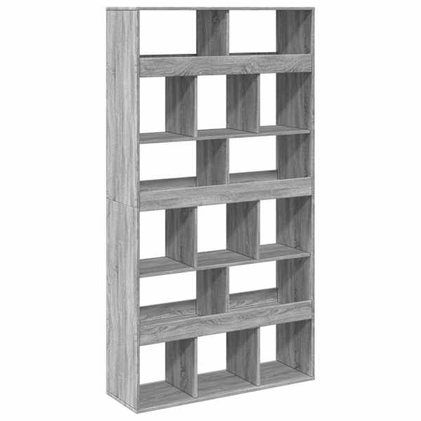 vidaXL raamaturiiul, hall Sonoma tamm, 100 x 33 x 187,5 cm, tehispuit