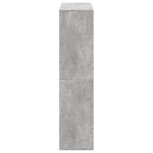 Knihovna betonově šedá 100 x 33 x 135 cm kompozitní dřevo - obrázek 5