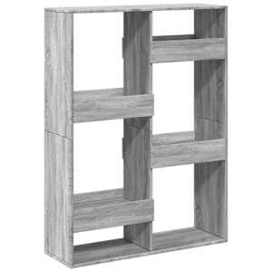 vidaXL raamaturiiul, hall Sonoma tamm, 100 x 33 x 135 cm, tehispuit