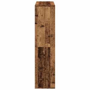Knihovna old wood 100 x 33 x 135 cm kompozitní dřevo - obrázek 5