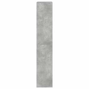 Knihovna betonově šedá 100 x 33 x 175 cm kompozitní dřevo - obrázek 5