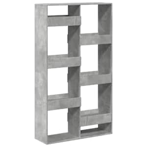Knihovna betonově šedá 100 x 33 x 175 cm kompozitní dřevo - obrázek 6