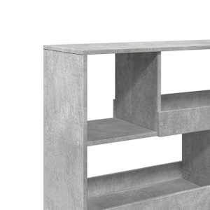 Dělicí stěna betonově šedá 100 x 33 x 94,5 cm kompozitní dřevo - obrázek 7