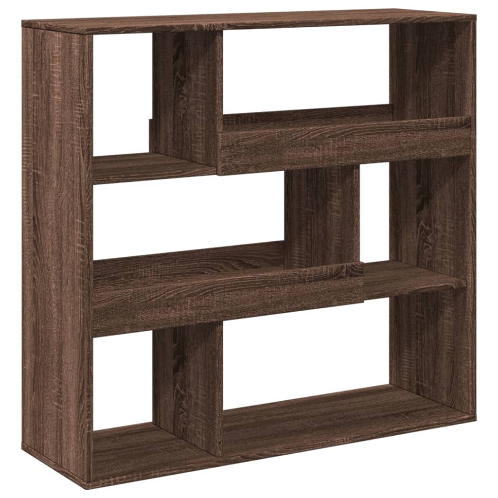 vidaXL Dělící stěna hnědý dub 100 x 33 x 94,5 cm kompozitní dřevo