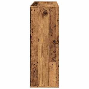 Dělicí stěna old wood 100 x 33 x 94,5 cm kompozitní dřevo - obrázek 5