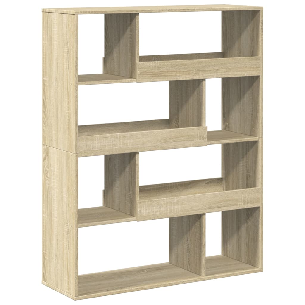 vidaXL Dělicí stěna dub sonoma 100 x 33 x 125,5 cm kompozitní dřevo