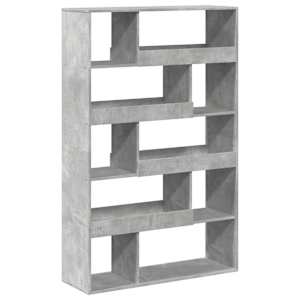 Dělicí stěna betonově šedá 100 x 33 x 156,5 cm kompozitní dřevo - obrázek 2