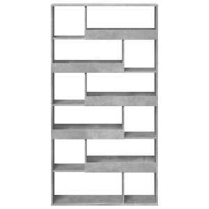 Dělicí stěna betonově šedá 100 x 33 x 187,5 cm kompozitní dřevo - obrázek 4