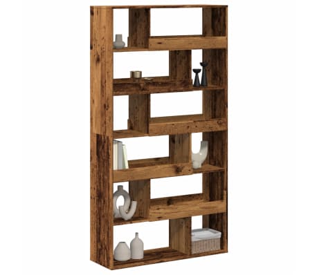 vidaXL Separator de cameră lemn vechi, 100x33x187,5 cm, lemn prelucrat