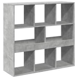 Dělicí stěna betonově šedá 100 x 33 x 94,5 cm kompozitní dřevo - obrázek 6