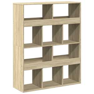vidaXL ruumijagaja Sonoma tamm 100x33x125,5 cm, tehispuit