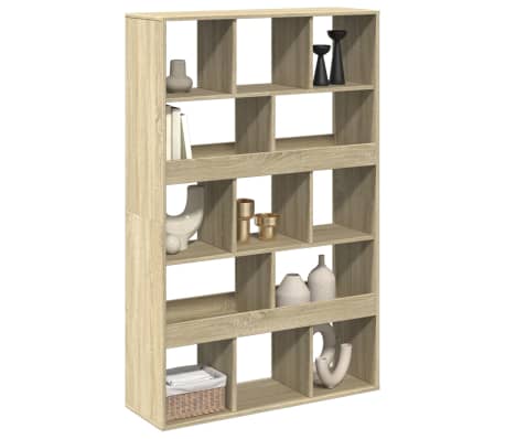 vidaXL Sobna pregrada boja hrasta 100x33x156,5 cm konstruirano drvo