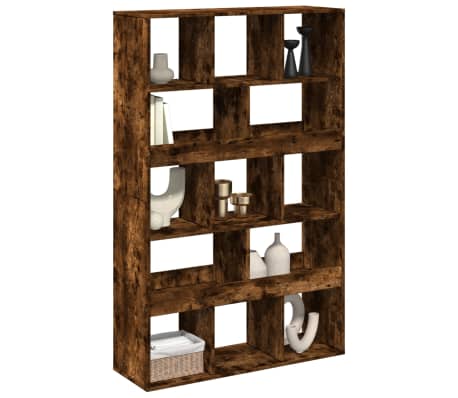 vidaXL kamerscherm 100x33x156,5 cm bewerkt hout gerookt eikenkleurig