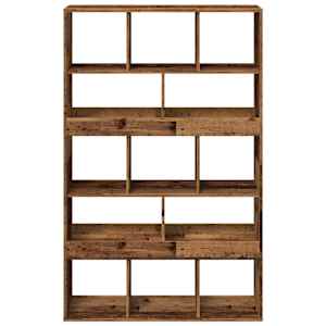 Dělicí stěna old wood 100 x 33 x 156,5 cm kompozitní dřevo - obrázek 4