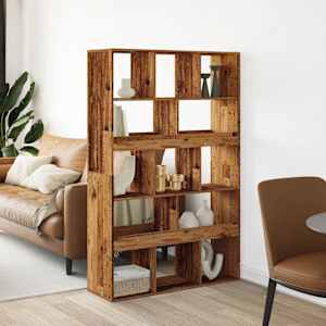 Dělicí stěna old wood 100 x 33 x 156,5 cm kompozitní dřevo