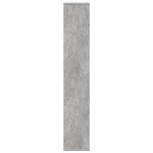 Dělicí stěna betonově šedá 100 x 33 x 187,5 cm kompozitní dřevo - obrázek 5
