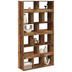 Dělicí stěna old wood 100 x 33 x 187,5 cm kompozitní dřevo - obrázek 3