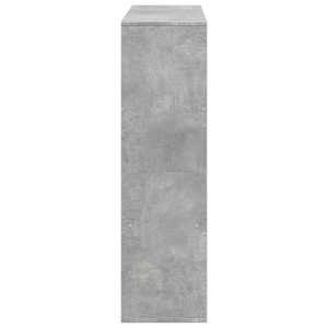 Dělicí stěna betonově šedá 100 x 33 x 115 cm kompozitní dřevo - obrázek 5