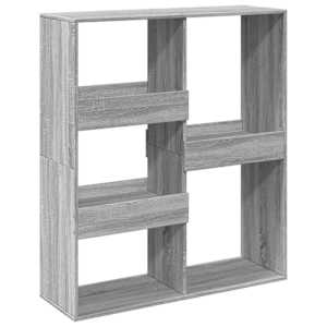 vidaXL ruumijagaja, hall Sonoma tamm, 100x33x115 cm, tehispuit