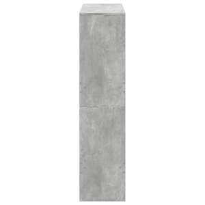 Dělicí stěna betonově šedá 100 x 33 x 135 cm kompozitní dřevo - obrázek 5