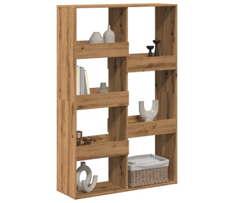 vidaXL Kamerscherm 100x33x155,5 cm bewerkt hout artisanaal eikenkleur