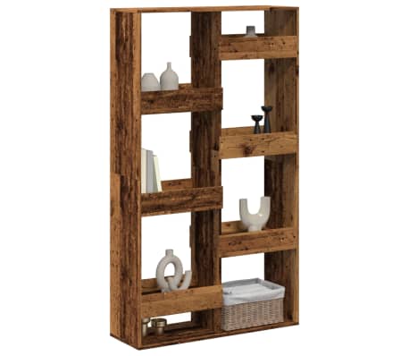 vidaXL Separator de cameră, lemn vechi, 100x33x175 cm, lemn prelucrat