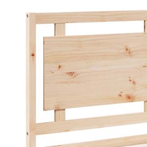 Prodloužený rám postele bez matrace 100 x 210 cm masivní dřevo - obrázek 7