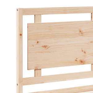 Prodloužený rám postele bez matrace 140 x 210 cm masivní dřevo - obrázek 7