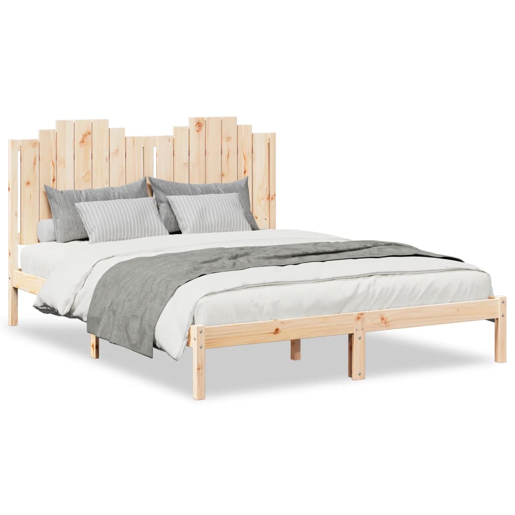 vidaXL Prodloužený rám postele bez matrace 140 x 220 cm masivní dřevo