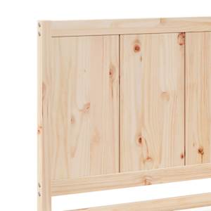 Prodloužený rám postele bez matrace 100 x 210 cm masivní dřevo - obrázek 7