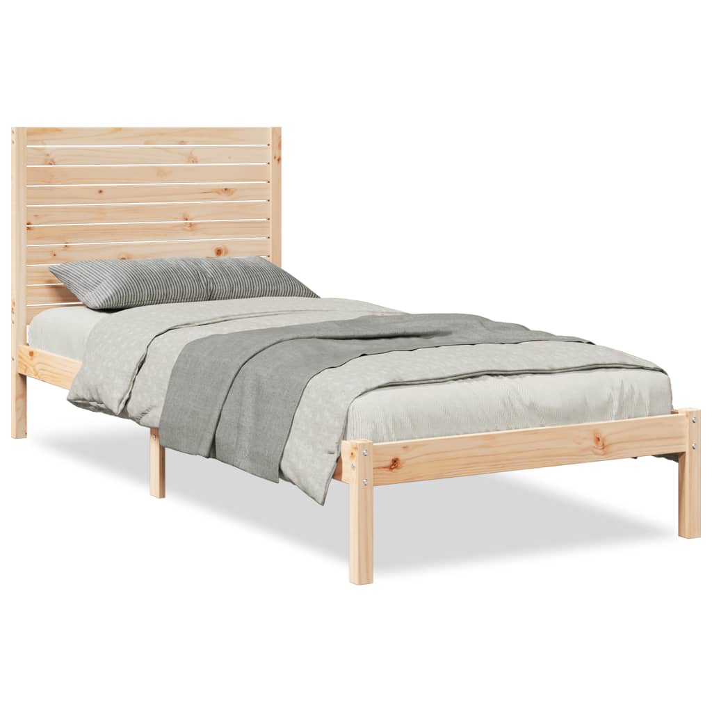 vidaXL Prodloužený rám postele bez matrace 100 x 220 cm masivní dřevo