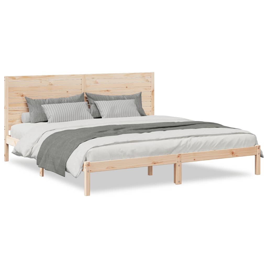 vidaXL Prodloužený rám postele bez matrace 180 x 220 cm masivní dřevo