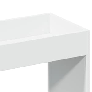 Skříň highboard bílá 63 x 33 x 180 cm kompozitní dřevo - obrázek 9