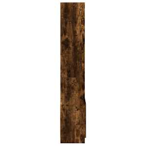 Skříň highboard kouřový dub 63 x 33 x 180 cm kompozitní dřevo - obrázek 6