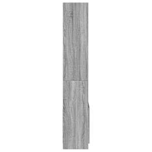 Skříň highboard šedá sonoma 63 x 33 x 180 cm kompozitní dřevo - obrázek 6