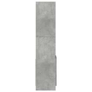 Skříň highboard betonově šedá 92 x 33 x 140 cm kompozitní dřevo - obrázek 6