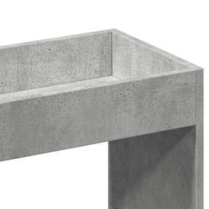 Skříň highboard betonově šedá 92 x 33 x 140 cm kompozitní dřevo - obrázek 9