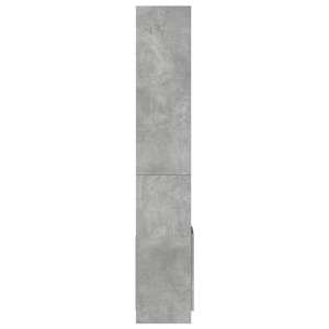 Skříň highboard betonově šedá 92 x 33 x 180 cm kompozitní dřevo - obrázek 6