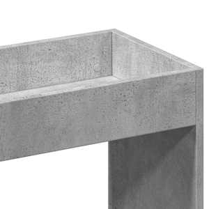 Skříň highboard betonově šedá 92 x 33 x 180 cm kompozitní dřevo - obrázek 9