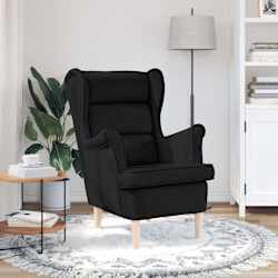 vidaXL Armchair Black 74x84x100 cm Fabric